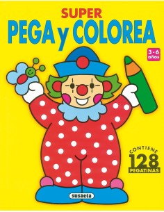Super pega y colorea nº 1